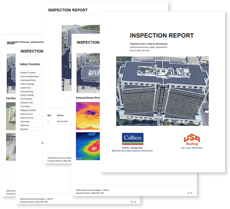 roof inspection report